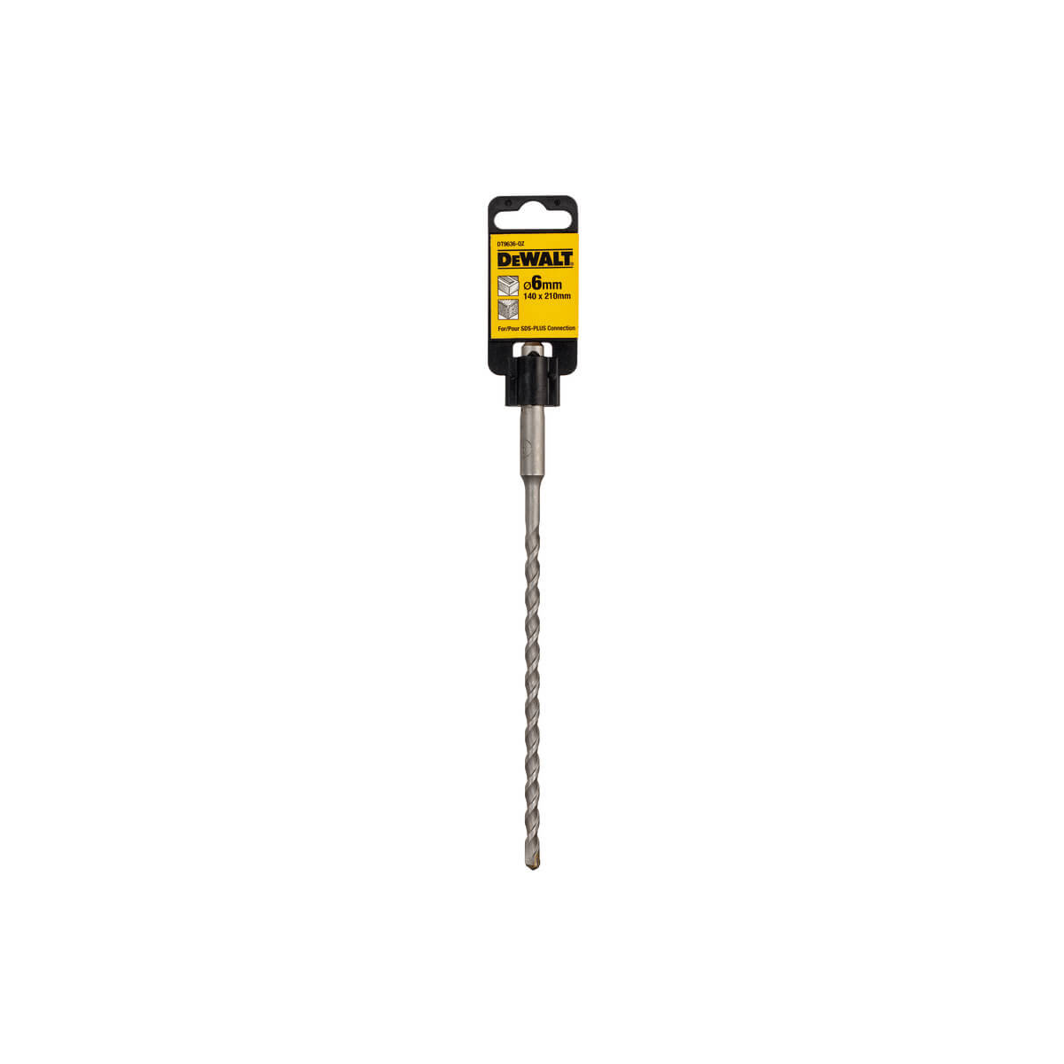 Бур DeWALT SDS-Plus,  6x140x210мм DT9636