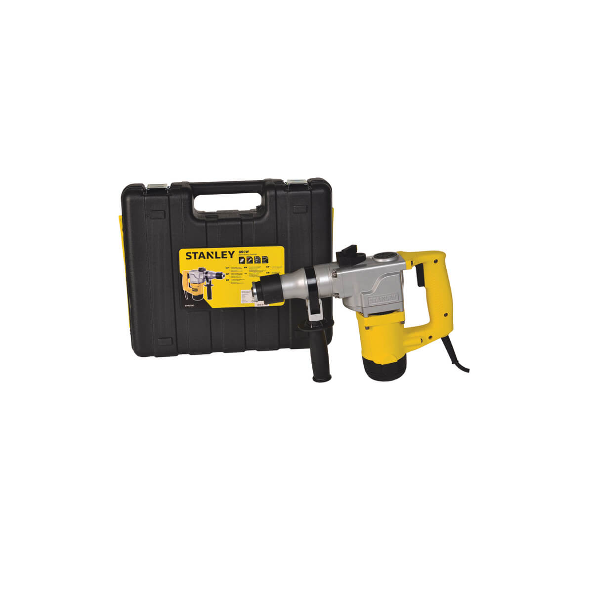 Перфоратор мережевий STANLEY : SDS+, P= 850 Вт. J= 4,1 Дж. в кейсі, арт. STHR272KS-RU (шт.)