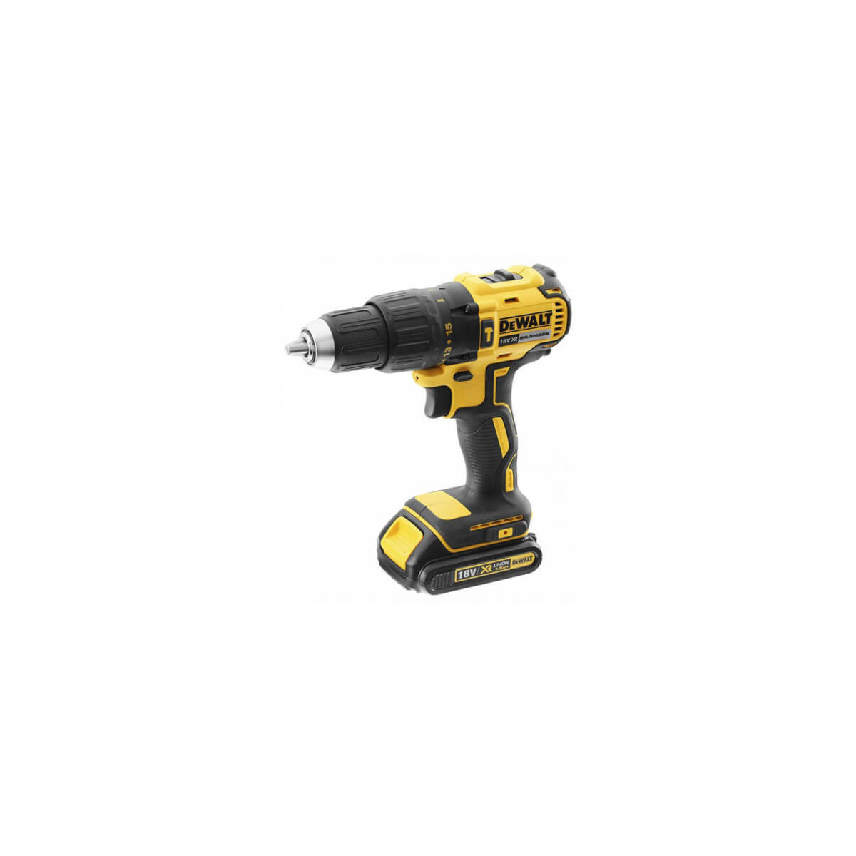 Набір з двох інструментів безщіткових DeWALT, 18 В XR Li-lon, 2 Аг, вага 5.5 кг, валіза, 2 акумулятори і зарядний пристрій DCK2060D2T