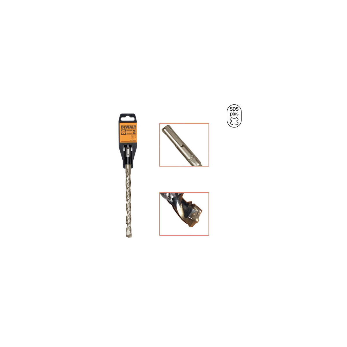 Бур DeWALT SDS-Plus EXTREME2, 8x200x260 мм DT9531