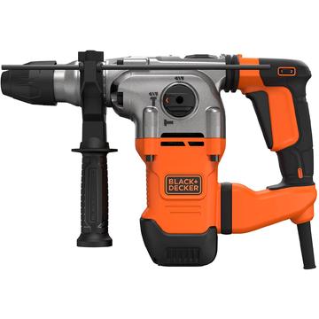 Перфоратор мережевий BLACK+DECKER, SDS-Plus, 1250 Вт, 4.4 Дж, 0-4100 уд/хв,0-850 об/мин, валіза, вага 5.5 кг BEHS03K