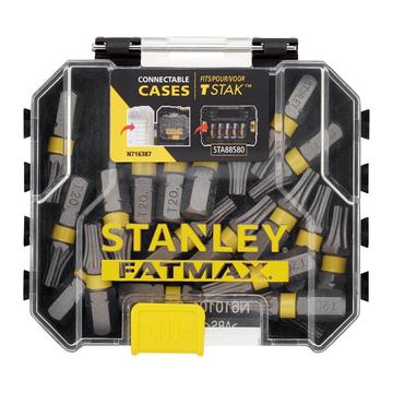 Набір біт STANLEY FatMax, Torx, T20, L=25 мм, 20 шт, пластиковий кейс STA88570