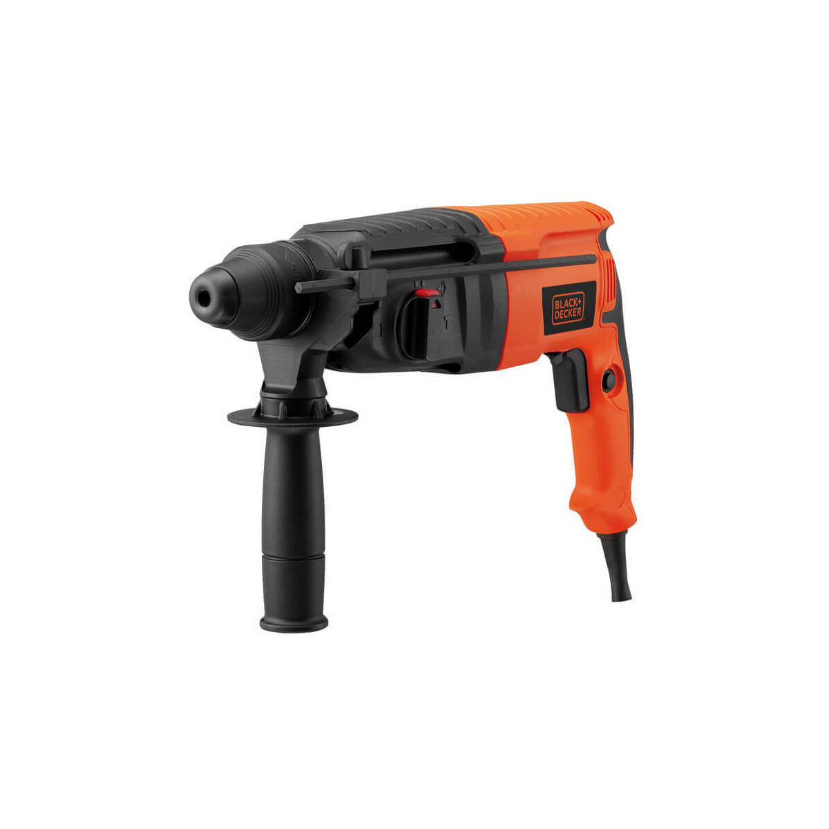 Перфоратор мережевий BLACK+DECKER, SDS-Plus, 800 Вт, 3 Дж, 0-5200 уд/хв,0-1050 об/мин, валіза, вага  кг BDHR26KR