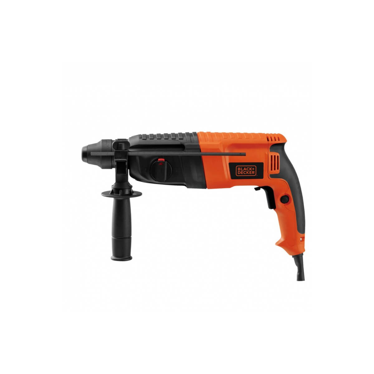 Перфоратор мережевий BLACK+DECKER, SDS-Plus, 800 Вт, 3 Дж, 0-5200 уд/хв,0-1050 об/мин, валіза, вага  кг BDHR26KR