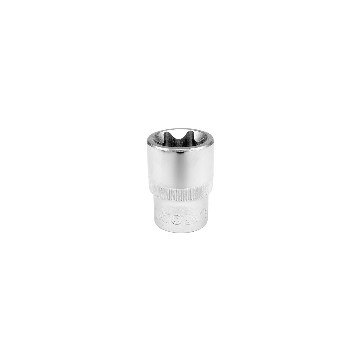 Головка торцева YATO : CrV, TORX E24, квадрат 1/2, L= 38 мм [12/60/240]