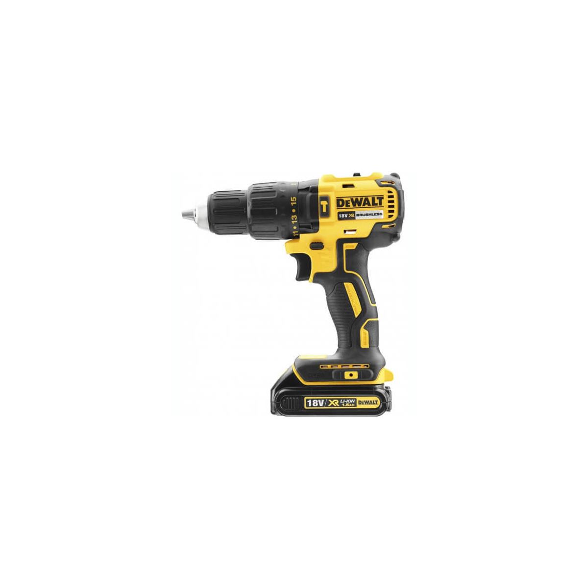 Набір з двох інструментів безщіткових DeWALT, 18 В XR Li-lon, 2 Аг, вага 5.5 кг, валіза, 2 акумулятори і зарядний пристрій DCK2060D2T