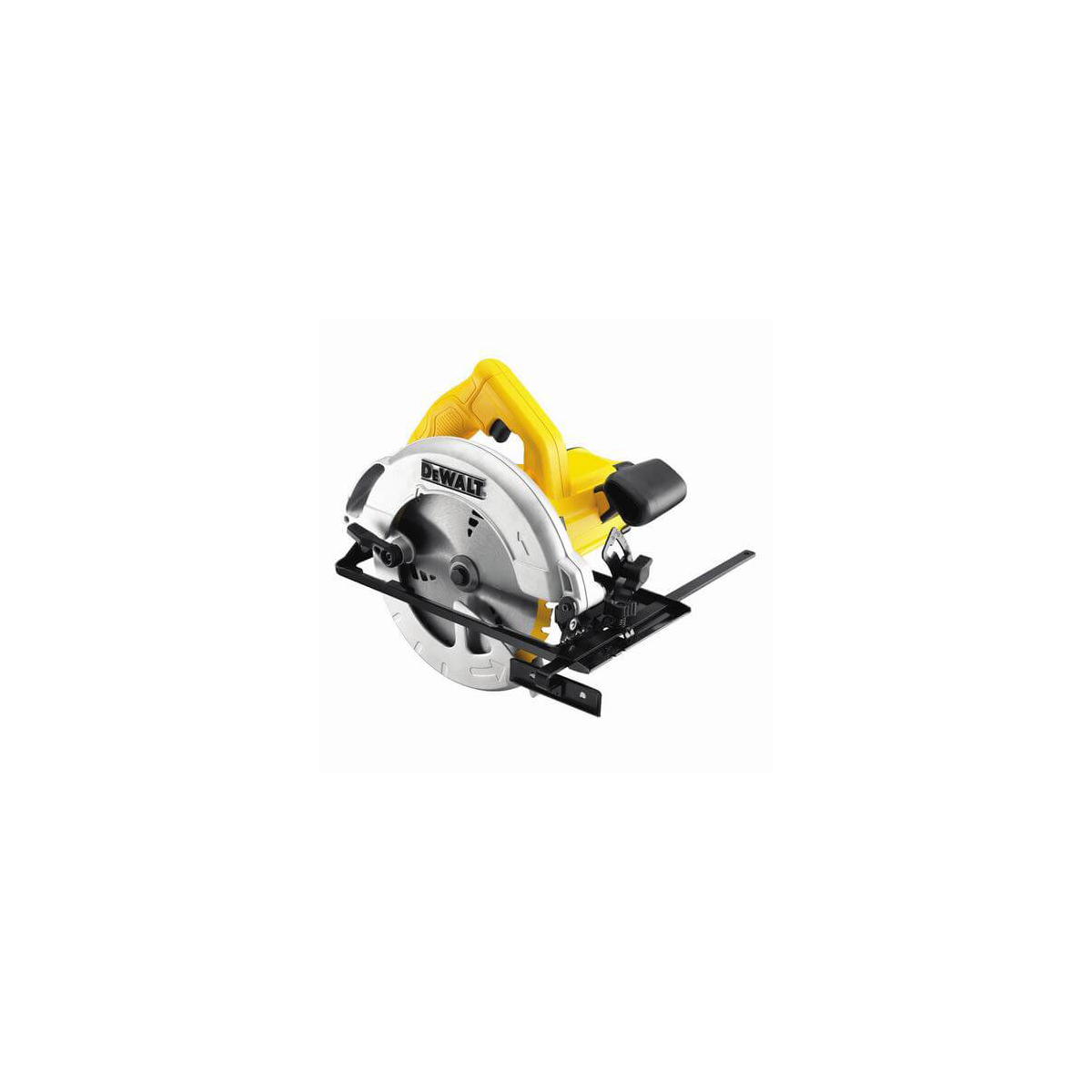 Пила дискова ручна мережева DeWALT, 1350 Вт, діаметр диска 184х16 мм, 5500 об/хв, вага 3.66 кг DWE560