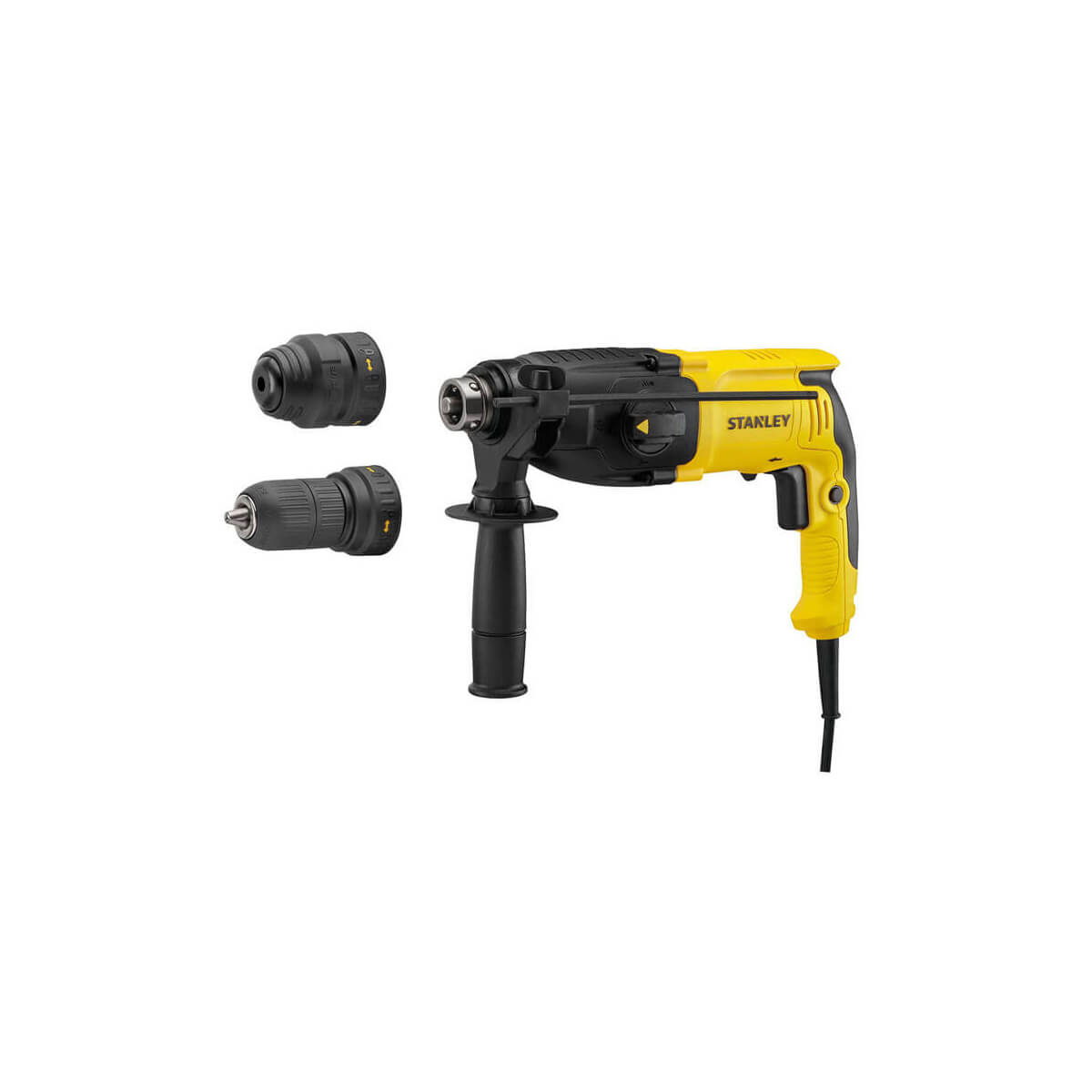 Перфоратор мережевий STANLEY : SDS+, P= 800 Вт. J= 3,4 Дж, 3 режими, арт. SHR264K (шт.)