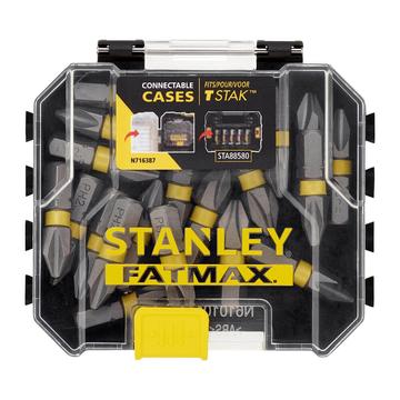 Набір біт STANLEY FatMax, Phillips, Ph2, L=25 мм, 20 шт, пластиковий кейс STA88569