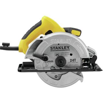 Пила дискова мережева STANLEY, 1250 Вт, діаметр диска 165х20/30 мм, 5500 об/хв, вага 3.8 кг SC12