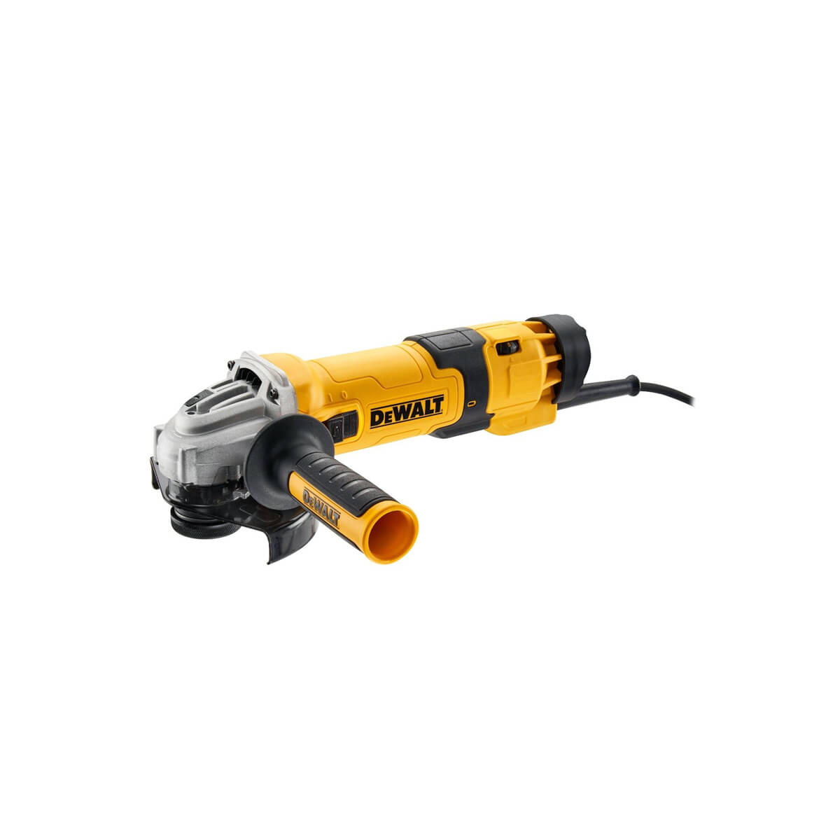 Шліфмашина кутова мережева DeWALT, 1500 Вт, d=125 мм, 2800-10000 об/хв, вага 2.5 кг DWE4257